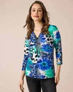 New Shirt mit Reißverschluss Shirts & Tops