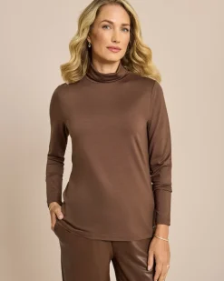 Outlet Shirt mit Rollkragen Shirts & Tops