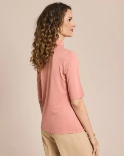 New Shirt mit Rollkragen halbarm Shirts & Tops