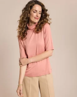 New Shirt mit Rollkragen halbarm Shirts & Tops