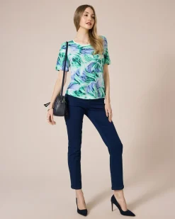 Best Shirt mit Rosen-Aquarell-Druck Shirts & Tops