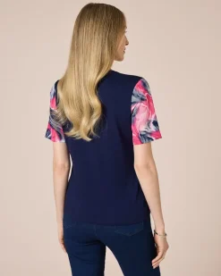 Best Shirt mit Rosen-Aquarell-Druck Shirts & Tops