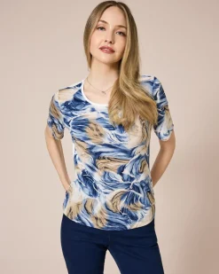 Best Shirt mit Rosen-Aquarell-Druck Shirts & Tops