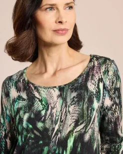 Best Shirt mit Schlangenprint Shirts & Tops