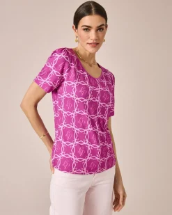 Outlet Shirt mit Signature Druck Shirts & Tops