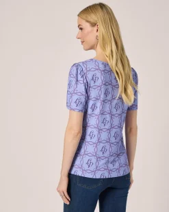 Outlet Shirt mit Signature Druck Shirts & Tops