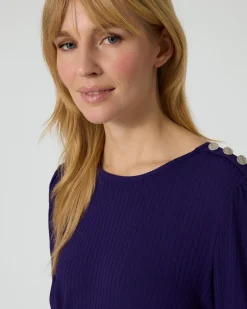 Sale Shirt mit Silberknöpfen Shirts & Tops