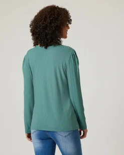 Sale Shirt mit Silberknöpfen Shirts & Tops