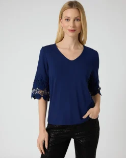 New Shirt mit Spitze Shirts & Tops