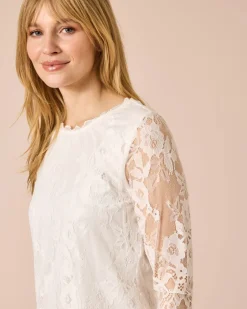 Outlet Shirt mit Spitze Shirts & Tops