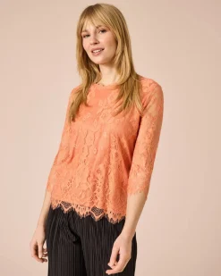 Outlet Shirt mit Spitze Shirts & Tops