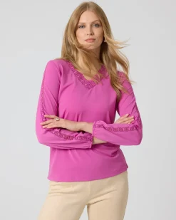 Clearance Shirt mit Spitze Shirts & Tops