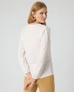 Clearance Shirt mit Spitze Shirts & Tops