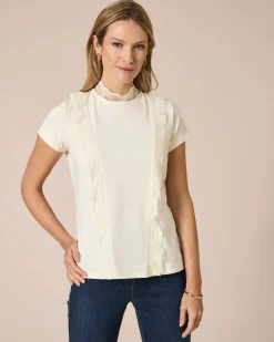 Discount Shirt mit Spitze Shirts & Tops