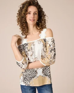 Outlet Shirt mit Spitzenträgern Shirts & Tops