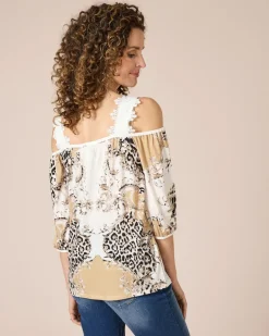 Outlet Shirt mit Spitzenträgern Shirts & Tops