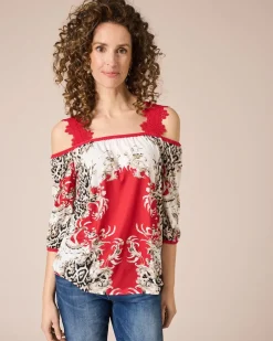 Outlet Shirt mit Spitzenträgern Shirts & Tops