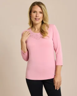 Sale Shirt mit Strass Deko Shirts & Tops