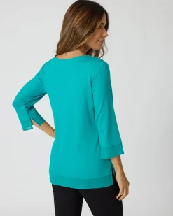 Discount Shirt mit Strassdeko Shirts & Tops