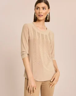 Shirt mit Strassdeko Shirts & Tops