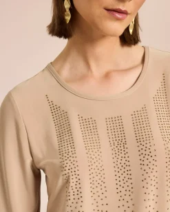 Shirt mit Strassdeko Shirts & Tops