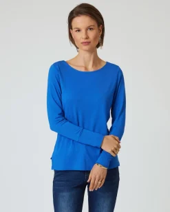 Discount Shirt mit U-Boot-Ausschnitt Shirts & Tops