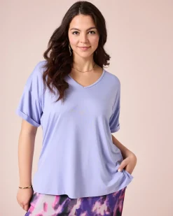 Shirt mit V-Ausschnitt Shirts & Tops