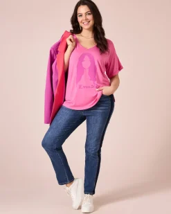 Shirt mit V-Ausschnitt Shirts & Tops