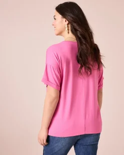 Shirt mit V-Ausschnitt Shirts & Tops