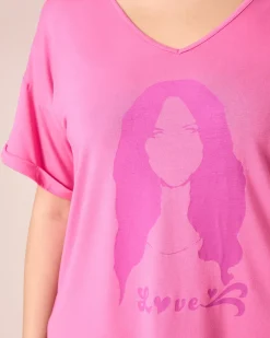 Shirt mit V-Ausschnitt Shirts & Tops