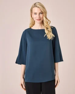 Clearance Shirt mit weiten Ärmeln Shirts & Tops