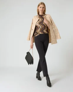 Discount Shirt mit Zick-Zack-Print Shirts & Tops