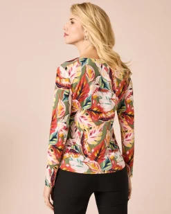 Hot Shirt "Statement Flowers" Shirts & Tops