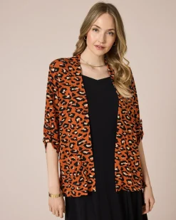 Outlet Shirtjacke mit Print Shirts & Tops
