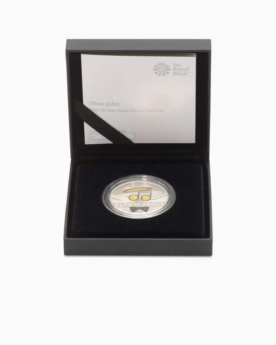 Online Silbermünze Elton John 2020 Münzen