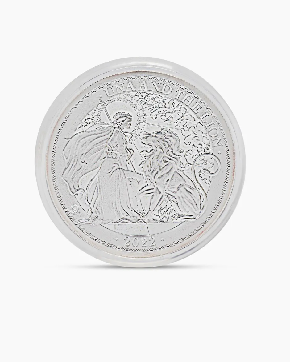 New Silbermünze Una und Löwe 2022 Münzen