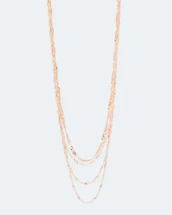 Clearance Singapurketten Set mit Magnetverschluss Halsketten & Colliers