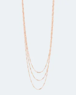 Clearance Singapurketten Set mit Magnetverschluss Halsketten & Colliers