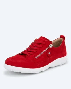 Discount Sneaker in Velours-Optik Schuhe