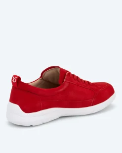 Discount Sneaker in Velours-Optik Schuhe