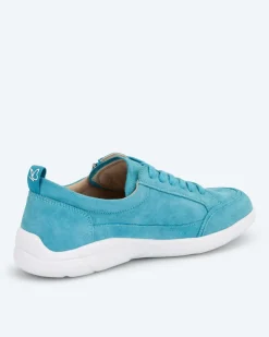 Discount Sneaker in Velours-Optik Schuhe