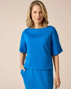 Clearance Soft Sweat Boxy Shirt Shirts & Tops