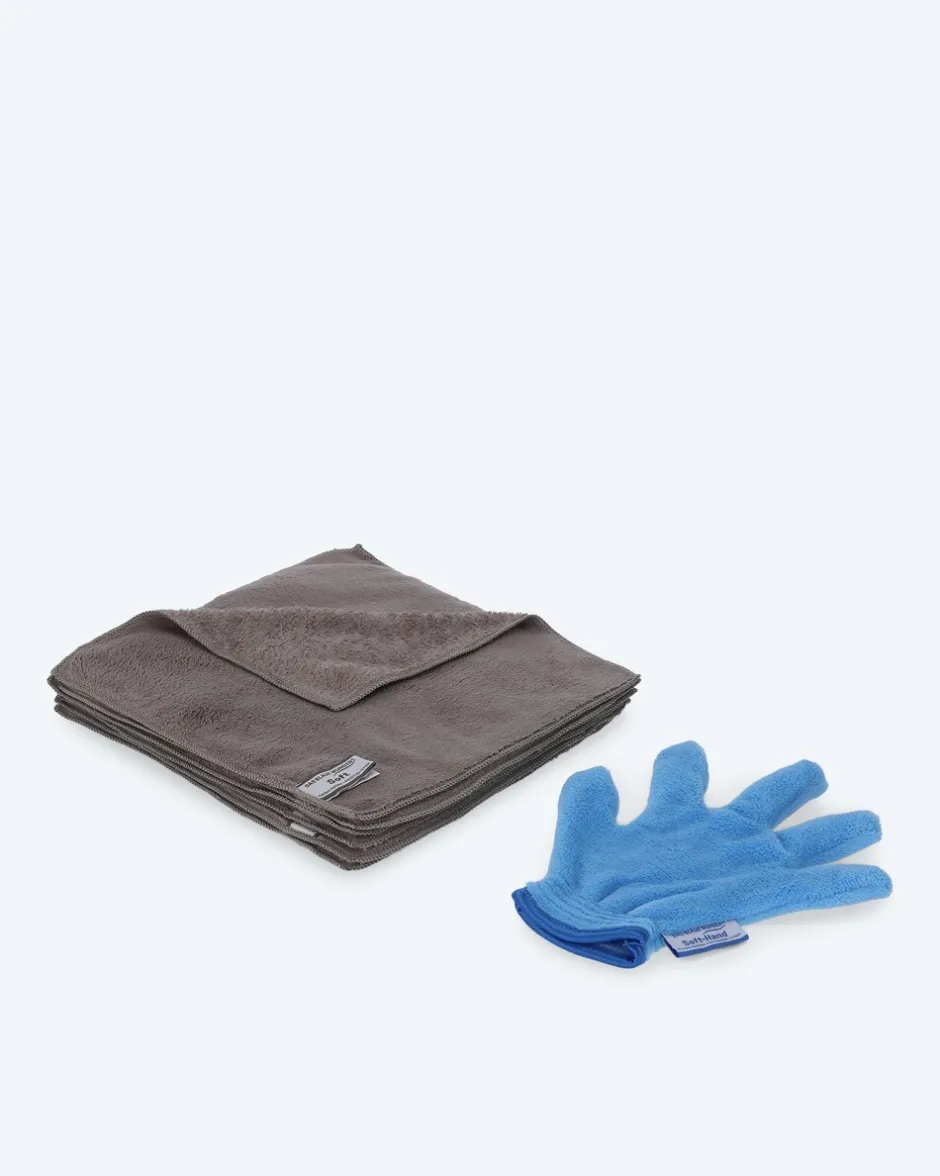 Sale Soft Tücher 6er-Set & Handschuh Reinigen
