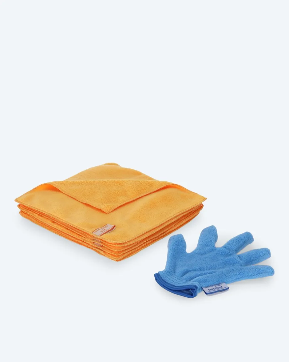Sale Soft Tücher 6er-Set & Handschuh Reinigen