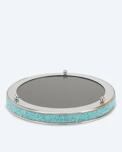 Best Spiegeltablett mit Perlen Dekoration