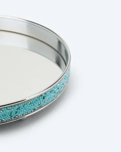 Best Spiegeltablett mit Perlen Dekoration