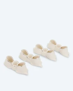 Sale Stabkerzenhalter Schleife, 4tlg. Dekoration