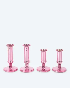 Online Stabkerzenhalter Shiny, 4tlg. Dekoration