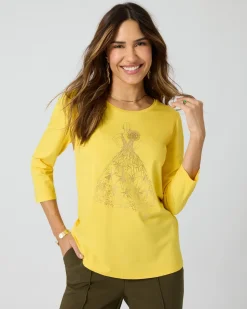 Clearance Statement-Shirt "Modeskizze" Shirts & Tops