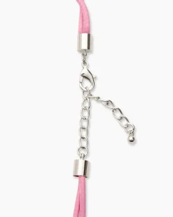 Best Stein-Collier mit Textilband Halsketten & Colliers